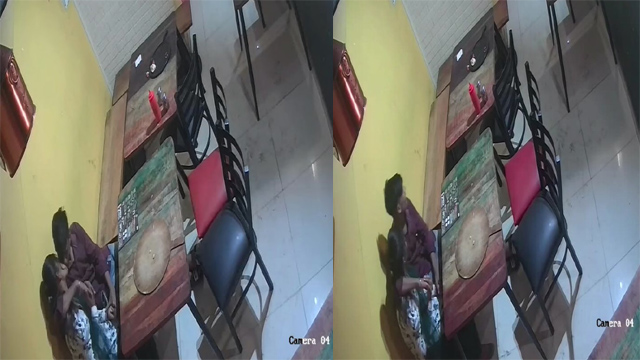 College Lovers Kissing And – Romance In Restaurant Viral Mms Video