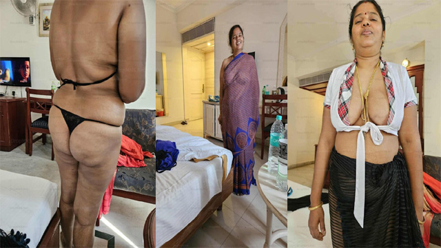 Tamil Beautiful Mom Nude – Dress Changing Show in Hotel