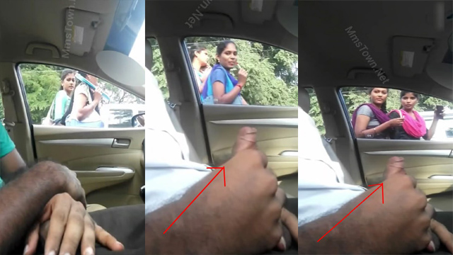 Daring Guy Flash Dick – Infront Of College Girls Inside Car Video S2