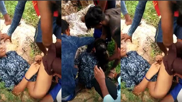 Indian Teen Girl Gangbang In Jungle Outdoor Sex Video