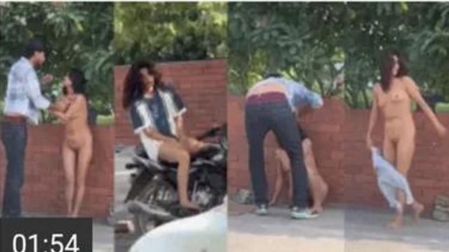 Hot Bihari Nude Sex – Outdoor Roadside Video