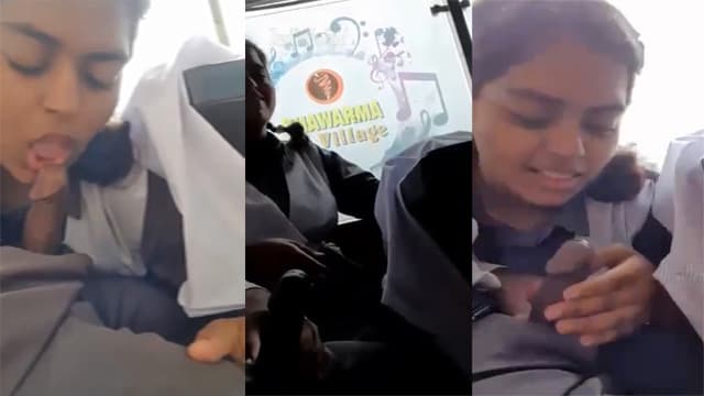 Teen Student Deep Blowjob In School Bus – Group Sex Mms
